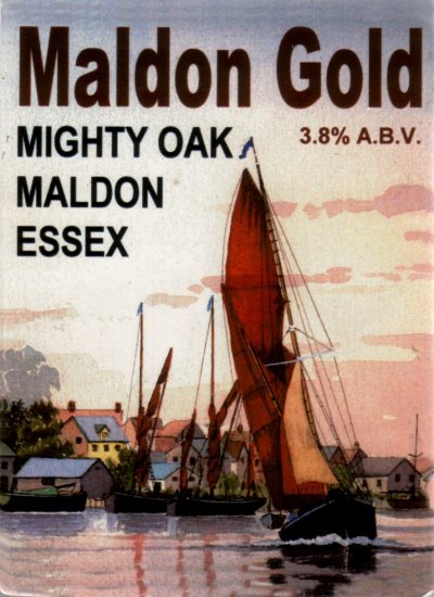 Pump clip for Maldon Gold
